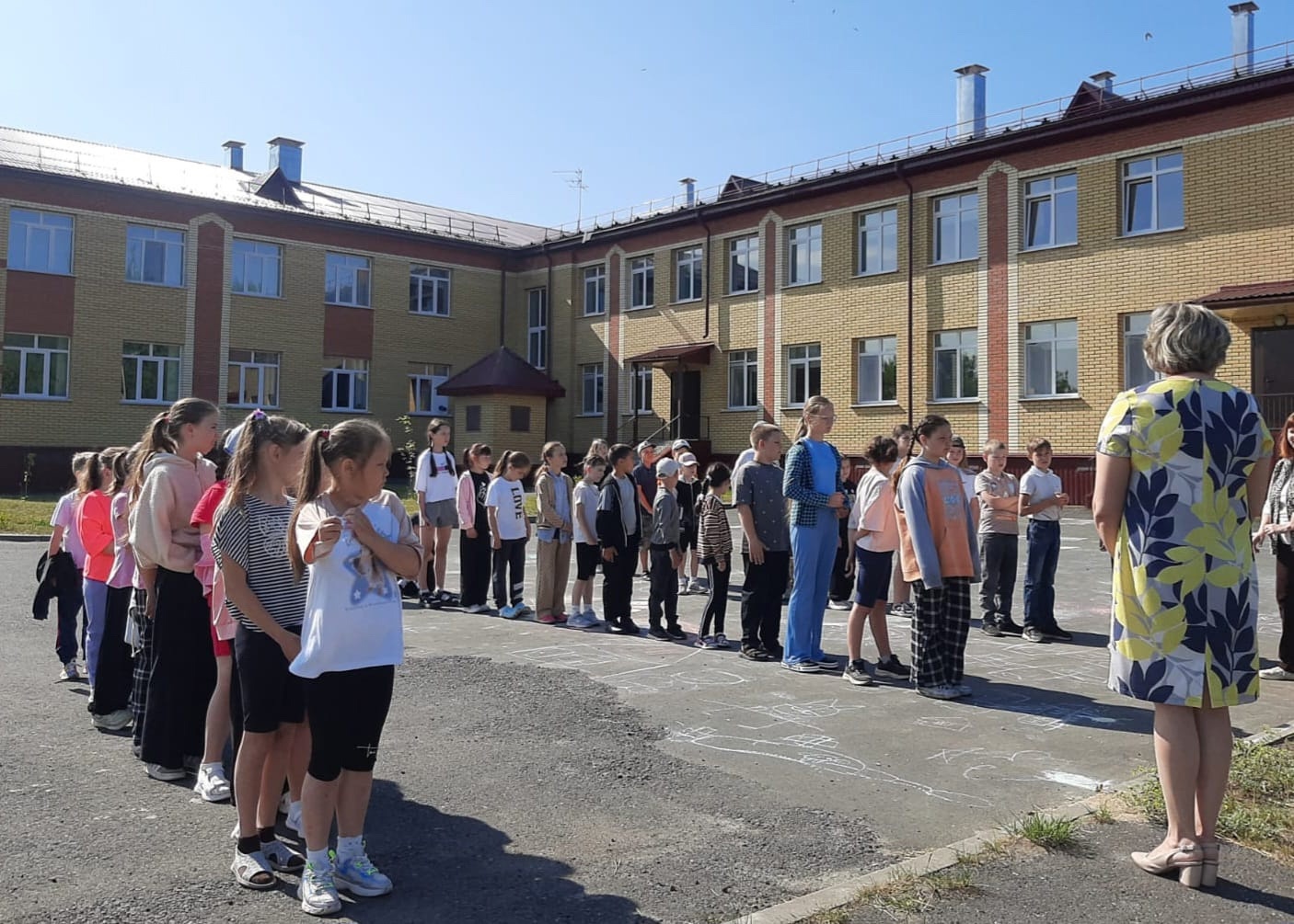 Сегодня, в нашем, летнем школьном лагере прошёл "День безопасности"..